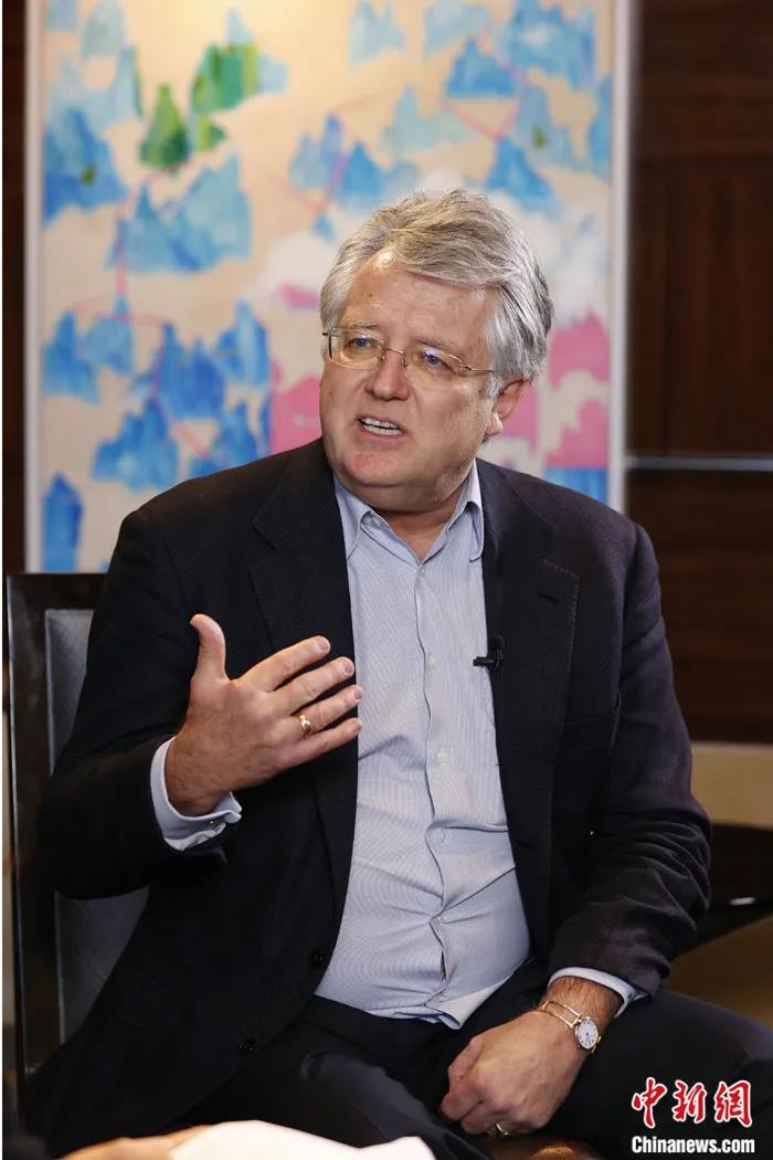 中國歐盟商會主席伍德克(Joerg Wuttke)接受<a target='_blank'  data-cke-saved-href='https://www.chinanews.com/' href='https://www.chinanews.com/'>中新社</a>“中國焦點麵對麵”專訪。<a target='_blank'  data-cke-saved-href='https://www.chinanews.com/' href='https://www.chinanews.com/'>中新社</a>記者 韓海丹 攝